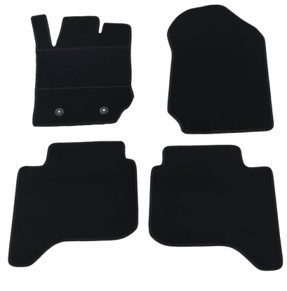 tekstilni tepih za unutrašnjost odgovara za Ford Ranger, 2015>2023, 2 reda