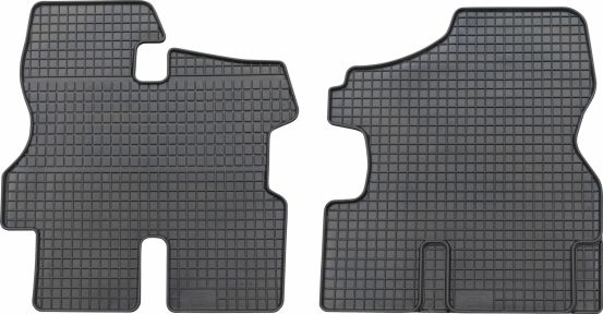 rubber mat compatible for Ford Transit from 1992-03/2000 front 2-piece - ON SALE UNTIL STOCK LASTS