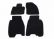 interior textile mats compatible for Honda Civic 8, 5door, 2005>2012 + fixing system (distance 15cm)-1