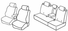 presvlake za sjedala za Honda Civic, 2012>2017 - 5 vrata