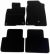 tekstilni tepih za unutrašnjost odgovara za Honda Civic 10, 4vrata/5vrata, 2015>2022-1