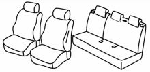 presvlake za sjedala za Honda Civic, 2016> - 5 vrata