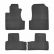 rubber mat compatible for Honda CR-V, 2006>2012-1