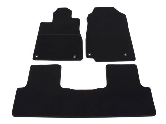 interior textile mats compatible for Honda CR-V 4, 2012>2018
