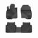 3D mats for interior compatible for Honda CR-V, 2016>2023-1