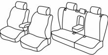 presvlake za sjedala za Hyundai Elantra, 2000>2006 - 5 vrata