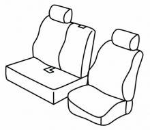 presvlake za sjedala za Hyundai H-1, 2008>2018