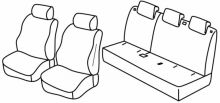 presvlake za sjedala za Hyundai i10, 2019> - 5 vrata