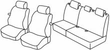 presvlake za sjedala za Hyundai i20, 2008>2014 - 3 vrata