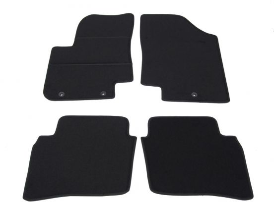 interior textile mats compatible for Hyundai i20, 2012> 2014