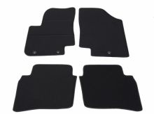 tekstilni tepih za unutrašnjost za Hyundai i20, 2012>2014 (vozač-2 fiksatora, suv - 1 fiks.)