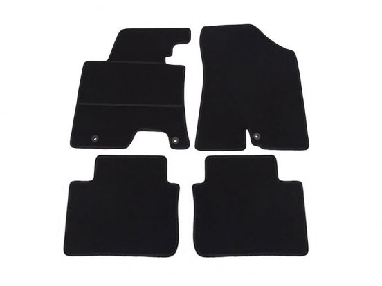 interior textile mats compatible for Hyundai i30, 2012>2017