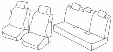 presvlake za sjedala za Hyundai i30, 2014>2016 - 3 vrata