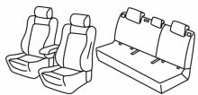 presvlake za sjedala za Hyundai i30, 2017> - 5 vrata