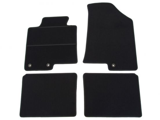interior textile mats compatible for Hyundai i40, 2011>2019, sedan/SW
