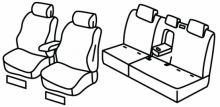 presvlake za sjedala za Hyundai  Ioniq 5, 2021> - Crossover SUV Electric - 5 vrata