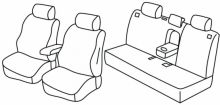 presvlake za sjedala za Hyundai Ioniq, 2016> - EV Premium - 5 vrata