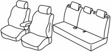 presvlake za sjedala za Hyundai Kona, 2017>2023 - 5 vrata