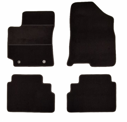 interior textile mats compatible for Hyundai Kona, 2023>