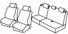 presvlake za sjedala za Hyundai Matrix, 2001>2010