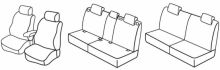 presvlake za sjedala za Hyundai Santa Fe, 2006>2013 - 5 vrata