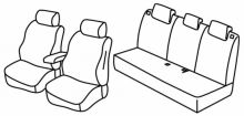 presvlake za sjedala za Hyundai Tucson, 2020> - 5 vrata