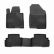 3D mats for interior compatible for Hyundai Tucson Hybrid, 2020>-1