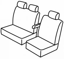 presvlake za sjedala za Iveco Daily, 2011>2014