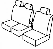 presvlake za sjedala za Iveco Daily, 2015>2019, 2019>