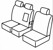 presvlake za sjedala za Iveco Daily, 2015>2019, 2019>