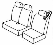 seat covers for Iveco Eurocargo, 2008>2016