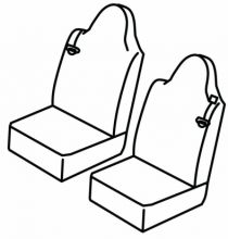 seat covers for Iveco Eurocargo, 2008>2016