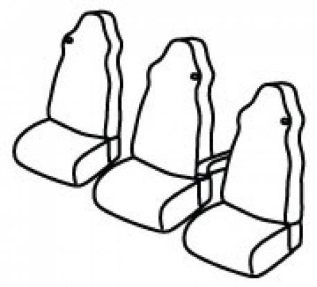 presvlake za sjedala odgovaraju za Iveco S-way, 2019>