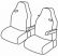 seat covers compatible for Iveco S-way, 2019> - Driver Standard + passenger Standard-1