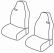 seat covers compatible for Iveco Stralis/ Hi-way, 2002>2012/ 2012>2019 - Driver Standard + passenger Standard-1