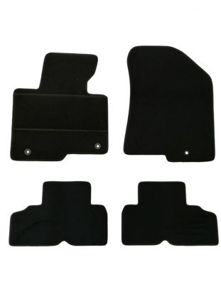 interior textile mats compatible for Kia Carens, 2013>2019