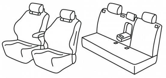 seat covers compatible for Kia EV3, 2024> - Electric - 5 door