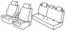 presvlake za sjedala za Opel Astra L, 2022> - 5 vrata