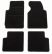 interior textile mats compatible for Kia Pride, 1995>2000-1