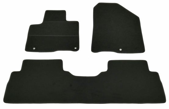 interior textile mats compatible for Kia Sorento 3, 2014>2020