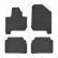 rubber mat compatible for Kia Soul EV, 2014>2019-1