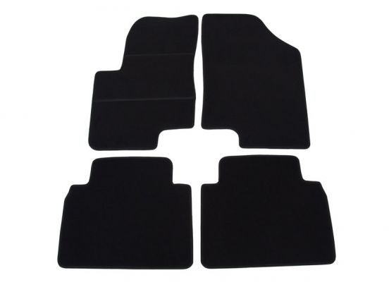 interior textile mats compatible for Kia Venga, 2009>2019