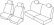 seat covers compatible for Lancia Ypsilon, 2003>2011 - 3 door-1
