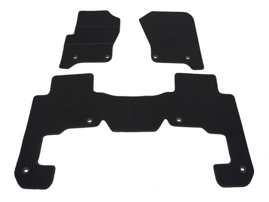interior textile mats compatible for Land Rover Discovery, 2009>2017, automatic
