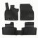 3D tepisi za unutrašnjost odgovaraju za Lexus LBX, 2023>-1
