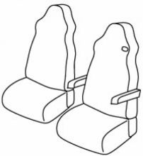 seat covers for Man TGA, 1999>2010