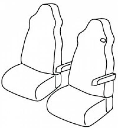 presvlake za sjedala odgovaraju za KAMION Man TGA, 1999>2010