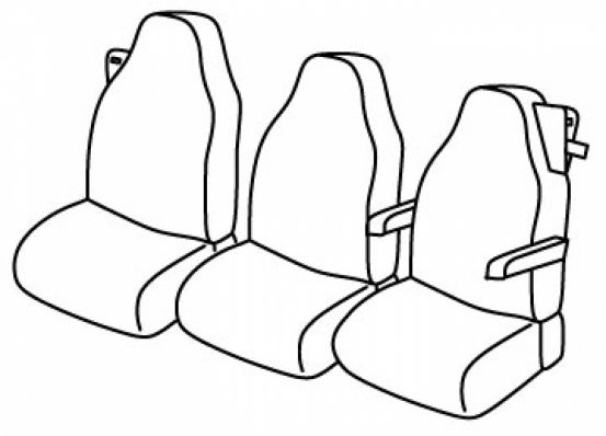 seat covers compatible for Man TGS, 2022>