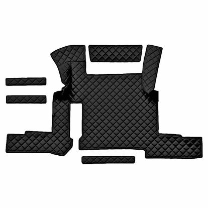 kožni tepisi za kamione compatible for MAN TGX, automatic, 1 drawer, 2017>2020, middle