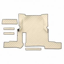 kožni tepisi za kamione za MAN TGX, automatic, 2 ladice, 2017>2020, sredina